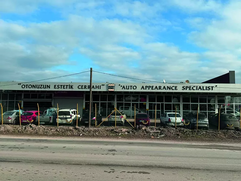 Edirne Merkez Oto Servis dış görünüm
