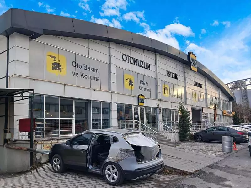 Kayseri Kocasinan Oto Servis dış görünüm