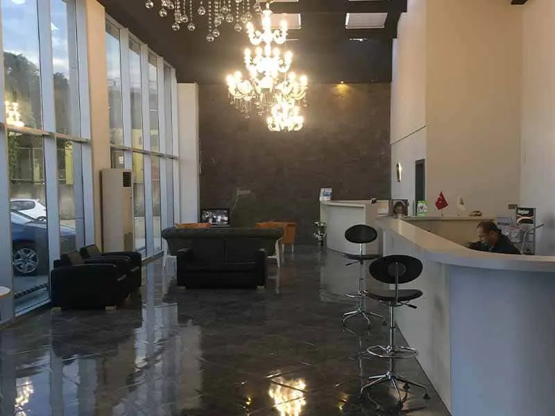 Ordu Oto Servis giriş alanı