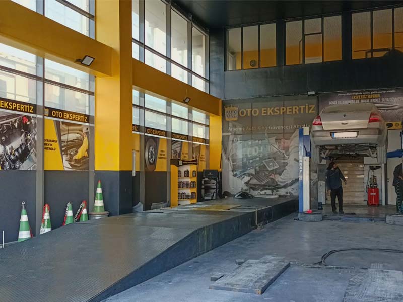 Ankara İvedik Oto Ekspertiz iç görünüm