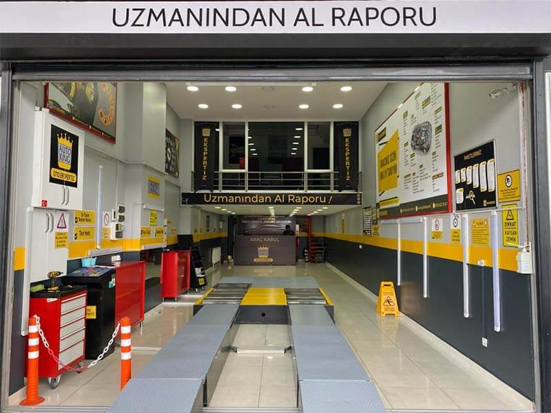 Antalya Gazipaşa Oto Ekspertiz iç görünüm