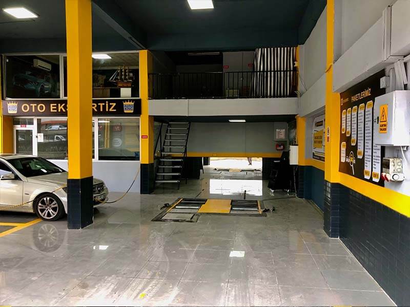 Denizli Merkezefendi Oto Ekspertiz iç görünüm