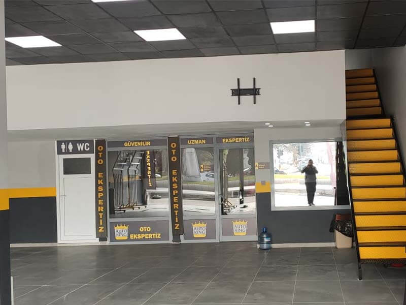 Eskişehir Merkez Oto Ekspertiz iç görünüm
