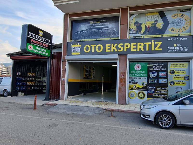 Hatay Erzin Oto Ekspertiz dış görünüm