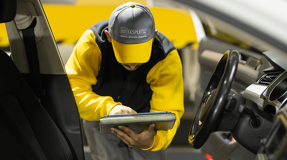 auto king ekspertiz araç içi inceleme
