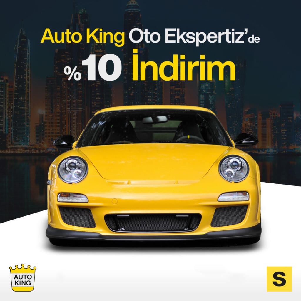 Auto King oto ekpertizde %10 indirim