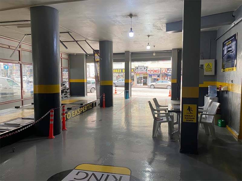 Kocaeli Gebze Oto Ekspertiz iç görünüm